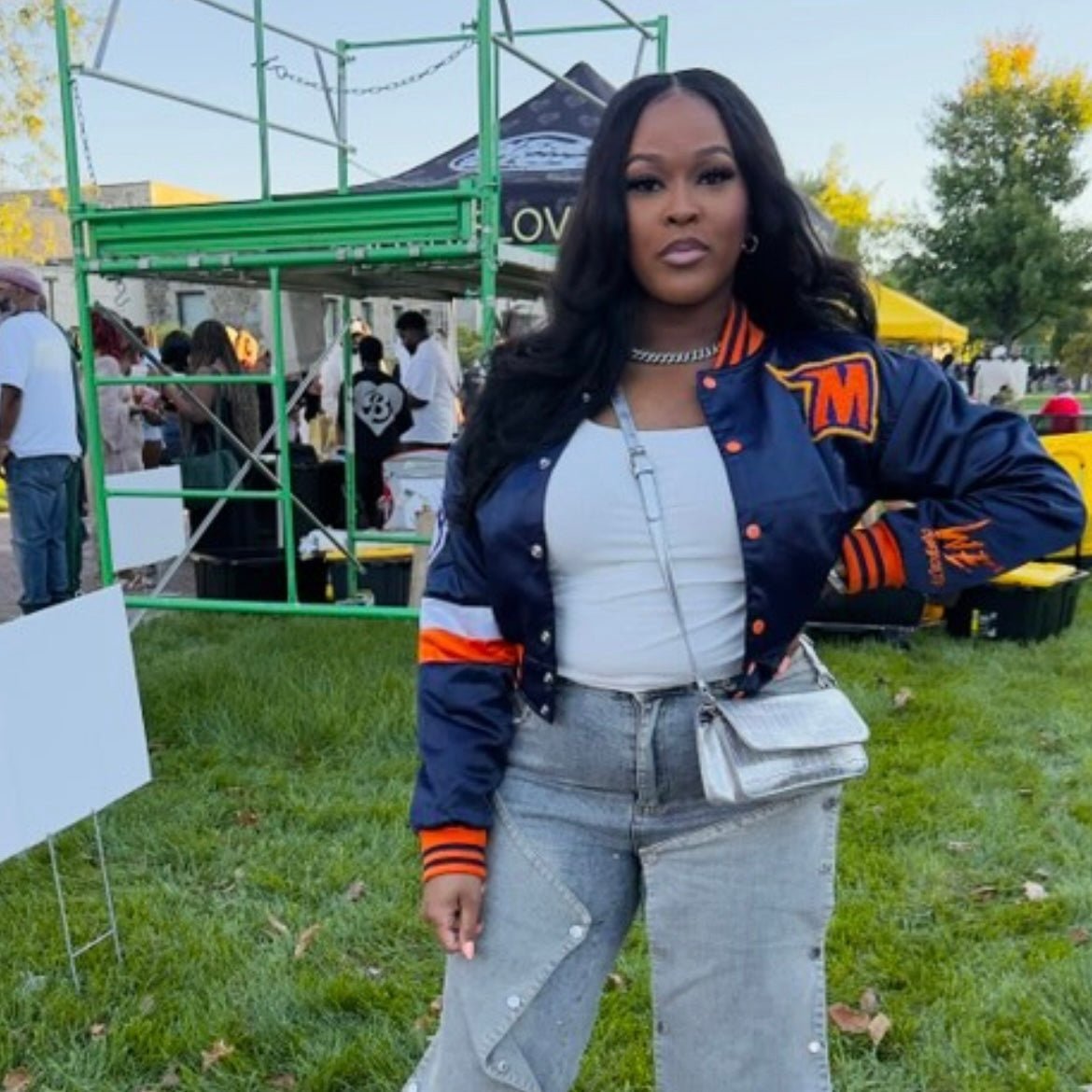 Crop Bomber Jacket - Gainz Sportsgear LLC.