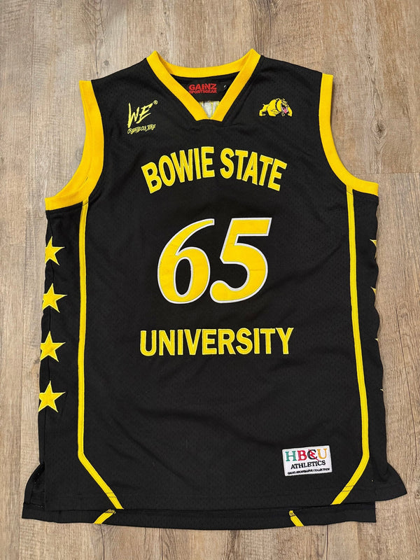 BOWIE ST. UNIVERSITY BASKETBALL JERSEY - Gainz Sportsgear LLC.