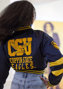 COPPIN STATE BOMBER CROP JACKET - Gainz Sportsgear LLC.