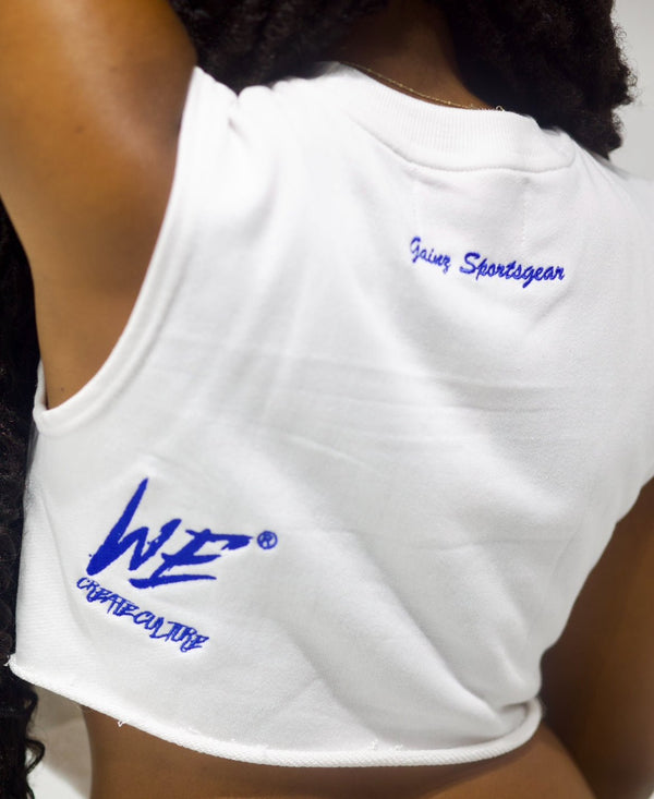 ELIZABETH CITY STATE U. CROP TOP - Gainz Sportsgear LLC.