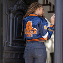 LINCOLN UNIVERSITY BOMBER CROP JACKET - Gainz Sportsgear LLC.