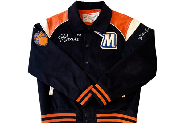 MORGAN STATE LEATHERROY VARSITY JACKET (Unisex) - Gainz Sportsgear LLC.