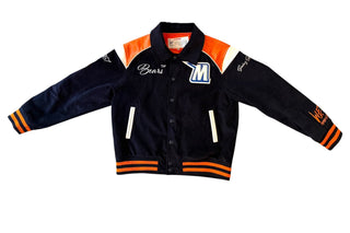 MORGAN STATE LEATHERROY VARSITY JACKET (Unisex) - Gainz Sportsgear LLC.