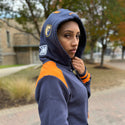 MORGAN STATE UNIVERSITY DISTRESSED PATCH HOODIE - Gainz Sportsgear LLC.