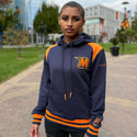 MORGAN STATE UNIVERSITY DISTRESSED PATCH HOODIE - Gainz Sportsgear LLC.