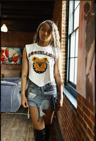 NORTH CAROLINA A&T CROP TOP - Gainz Sportsgear LLC.