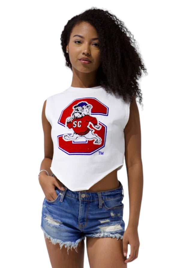 SOUTH CAROLINA STATE U. CROP TOP - Gainz Sportsgear LLC.