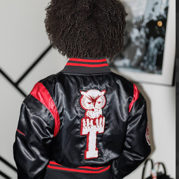 TEMPLE UNIVERSITY CROP BOMBER JACKET - Gainz Sportsgear LLC.