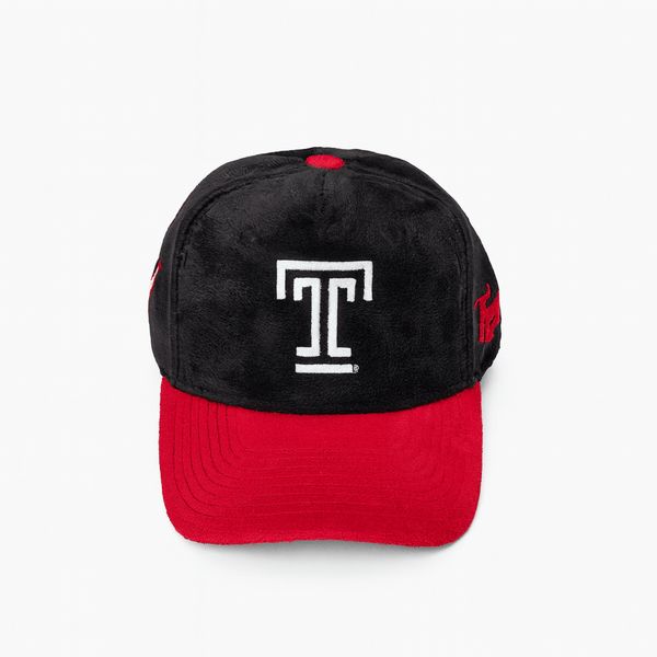 TEMPLE UNIVERSITY VELVET TRUCKER SNAPBACK - Gainz Sportsgear LLC.