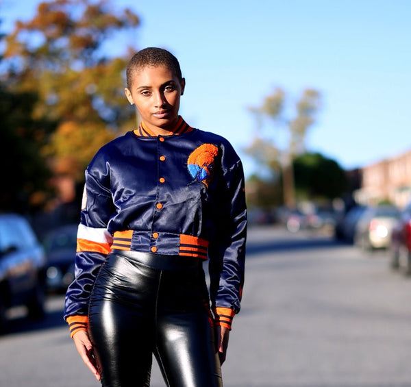 VIRGINIA STATE CROP BOMBER JACKET - Gainz Sportsgear LLC.