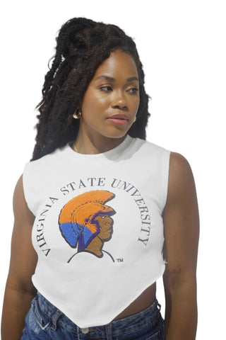 VIRGINIA STATE U. CROP TOP - Gainz Sportsgear LLC.
