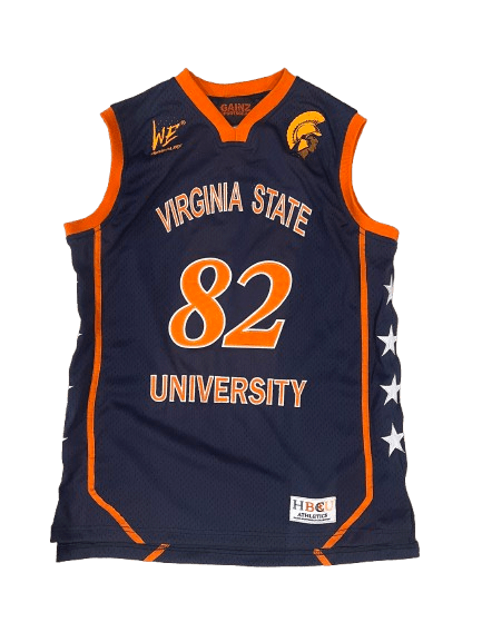 VIRGINIA STATE UNIVERSITY BASKETBALL JERSEY - Gainz Sportsgear LLC.