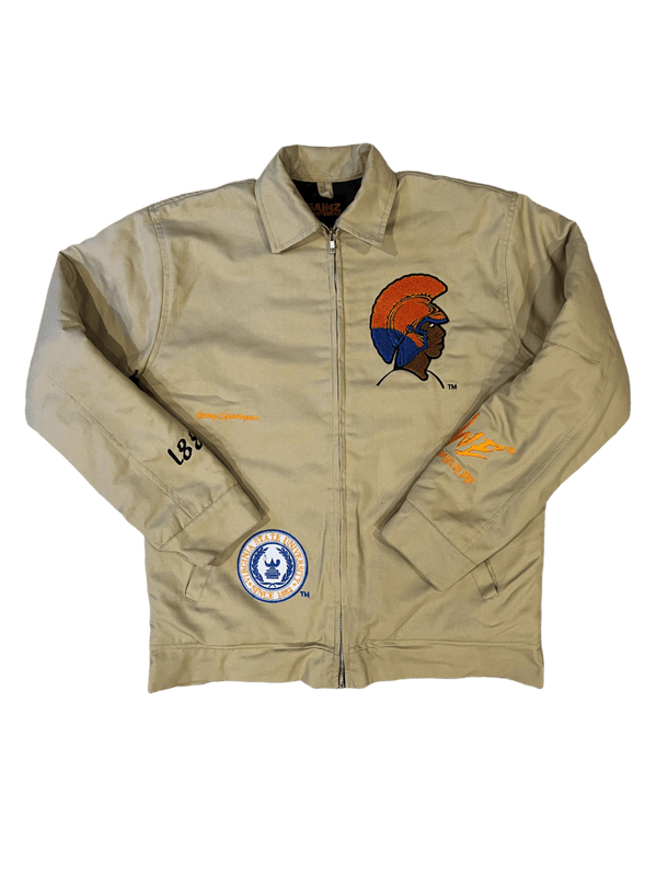 VIRGINIA STATE UNIVERSITY TRUCKER JACKET - Gainz Sportsgear LLC.