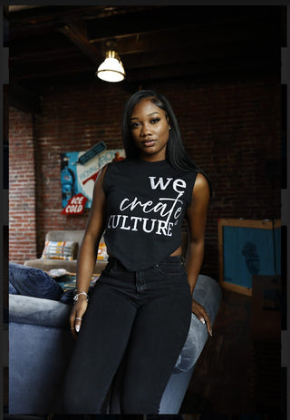 WE CREATE CULTURE® CROP TOP - Gainz Sportsgear LLC.