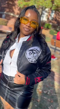 WINSTON - SALEM STATE UNIVERSITY BOMBER CROP JACKET - Gainz Sportsgear LLC.