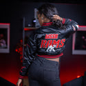 WINSTON - SALEM STATE UNIVERSITY BOMBER CROP JACKET - Gainz Sportsgear LLC.