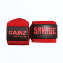 30" SAVAGE Wrist Wraps (USPA Approved) - Gainz Sportsgear LLC.