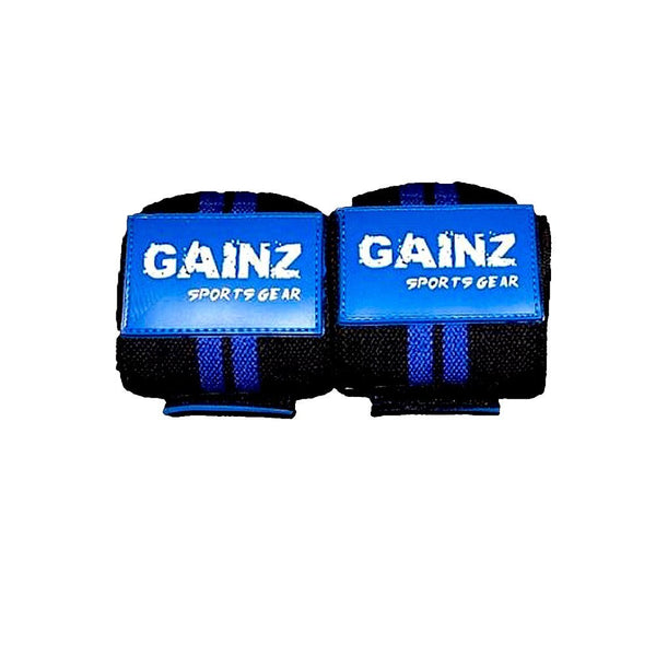 "EAT GREEDY" 18" Wrist Wraps (USPA Approved) - Gainz Sportsgear LLC.