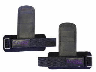 Female Black & Purple "Load & Lock" Grips (The Strap is Now Camo)* - Gainz Sportsgear LLC.