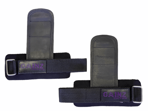 Female Black & Purple "Load & Lock" Grips (The Strap is Now Camo)* - Gainz Sportsgear LLC.