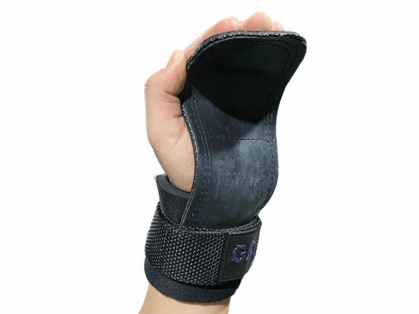 Female Black & Purple "Load & Lock" Grips (The Strap is Now Camo)* - Gainz Sportsgear LLC.