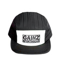 Gainz Sportsgear 5 Panel Cap - Gainz Sportsgear LLC.