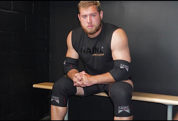 Gainz Sportsgear 7MM Knee Sleeves - Gainz Sportsgear LLC.