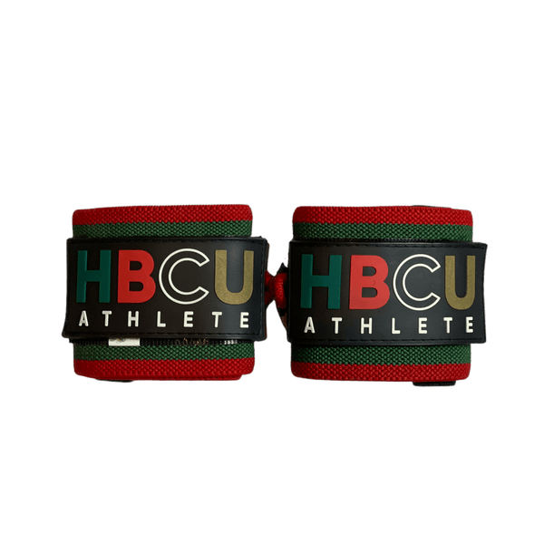 HBCU Athlete Wrist Wraps 18" (USPA Approved) - Gainz Sportsgear LLC.