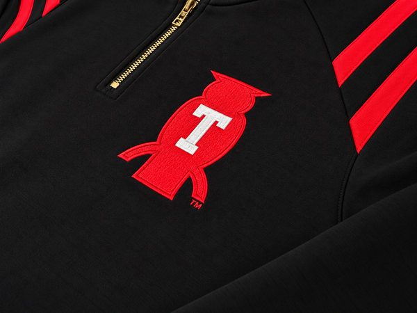 TEMPLE  UNIVERSITY QUARTER ZIP (UNISEX)
