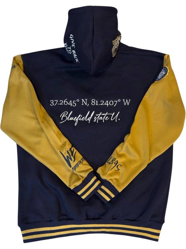 BLUEFIELD STATE UNIVERSITY COORDINATES HOODIE - Gainz Sportsgear LLC.