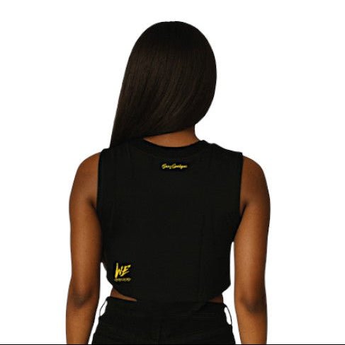 BOWIE ST. CROPTOP (BLACK) - Gainz Sportsgear LLC.