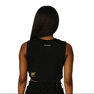 BOWIE ST. CROPTOP (BLACK) - Gainz Sportsgear LLC.