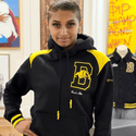 BOWIE STATE UNIVERSITY DISTRESSED PATCH HOODIE - Gainz Sportsgear LLC.
