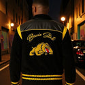 BOWIE STATE UNIVERSITY LEATHERROY VARSITY JACKET (Unisex Full Design) - Gainz Sportsgear LLC.