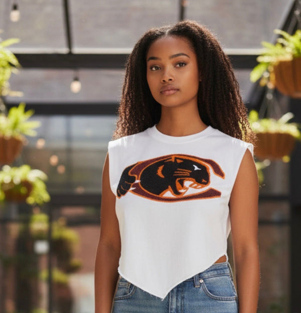 CLAFLIN UNIVERSITY CROP TOP - Gainz Sportsgear LLC.