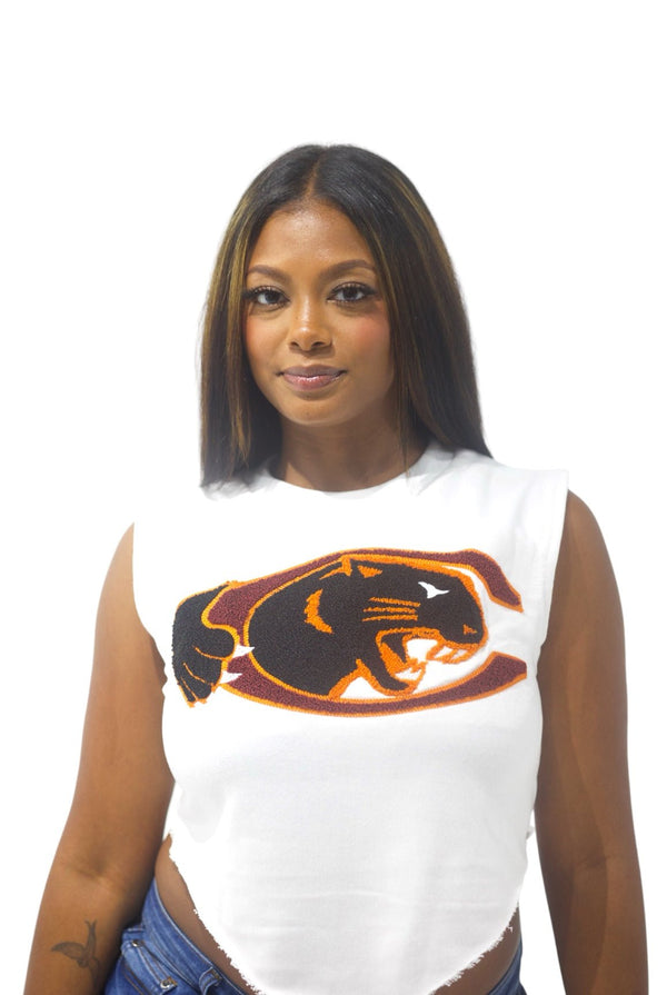CLAFLIN UNIVERSITY CROP TOP - Gainz Sportsgear LLC.