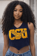 COPPIN STATE UNIVERSITY CROP TOP - Gainz Sportsgear LLC.