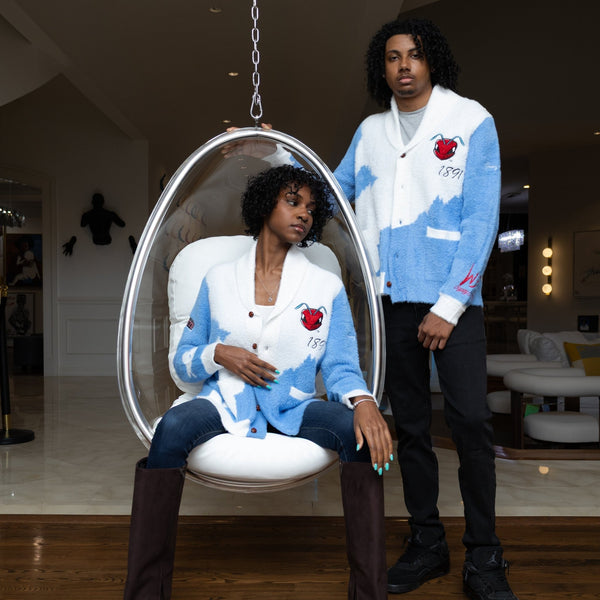 DELAWARE STATE UNIVERSITY MOHAIR CARDIGAN - Gainz Sportsgear LLC.