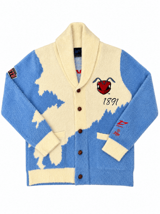 DELAWARE STATE UNIVERSITY MOHAIR CARDIGAN - Gainz Sportsgear LLC.
