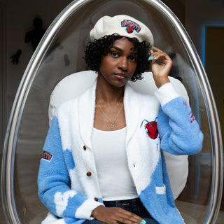 DELAWARE STATE UNIVERSITY SILK-LINED WOOL BERET - Gainz Sportsgear LLC.