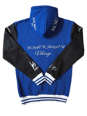ELIZABETH CITY STATE UNIVERSITY COORDINATES HOODIE - Gainz Sportsgear LLC.