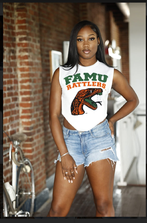 FAMU CROP TOP - Gainz Sportsgear LLC.