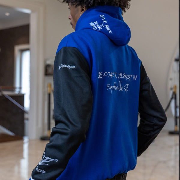 FAYETTEVILLE STATE UNIVERSITY COORDINATES HOODIE - Gainz Sportsgear LLC.