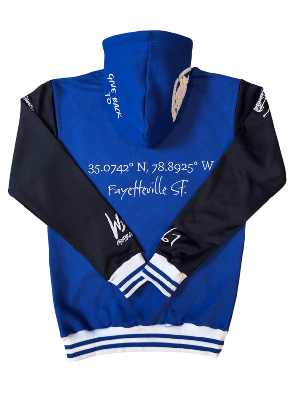 FAYETTEVILLE STATE UNIVERSITY COORDINATES HOODIE - Gainz Sportsgear LLC.