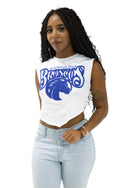 FAYETTEVILLE STATE UNIVERSITY CROP TOP - Gainz Sportsgear LLC.