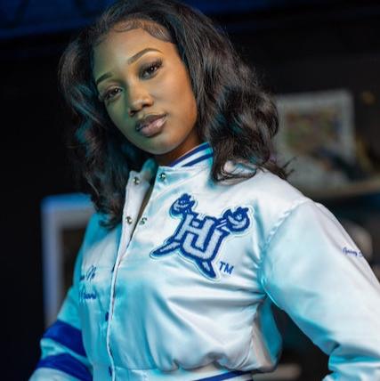 HAMPTON CROP BOMBER JACKET - Gainz Sportsgear LLC.