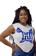 HAMPTON UNIVERSITY CROP TOP - Gainz Sportsgear LLC.