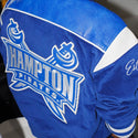 HAMPTON UNIVERSITY LEATHERROY VARSITY JACKET (Unisex Full Design) - Gainz Sportsgear LLC.