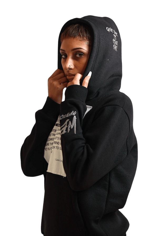 HBCU ATHLETE BLACKOUT HOODIE - Gainz Sportsgear LLC.