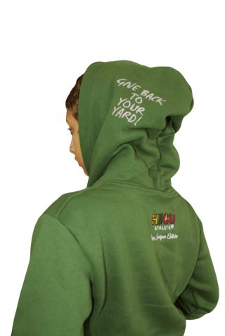 HBCU ATHLETE GREEN HOODIE - Gainz Sportsgear LLC.